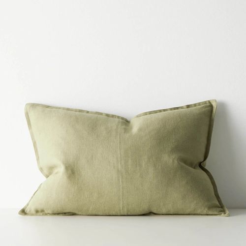 Weave European Linen Como Cushion - Willow | Three Sizes