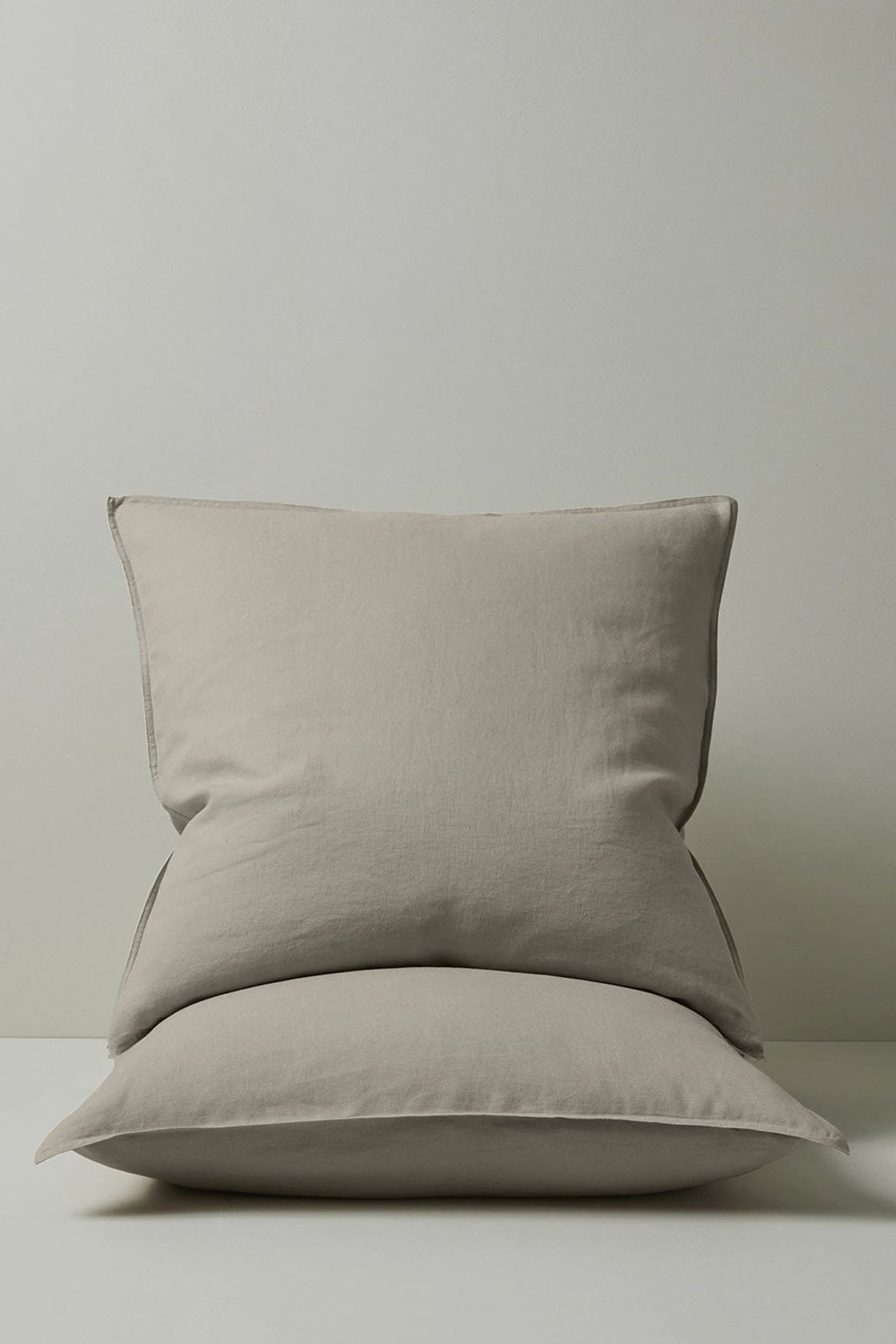Ravello Linen Pillowcases - Pebble | Standard, King, or Euro