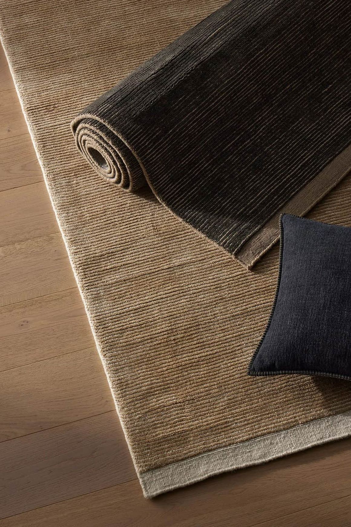 Weave Remo 100% NZ Wool Rug -Sand
