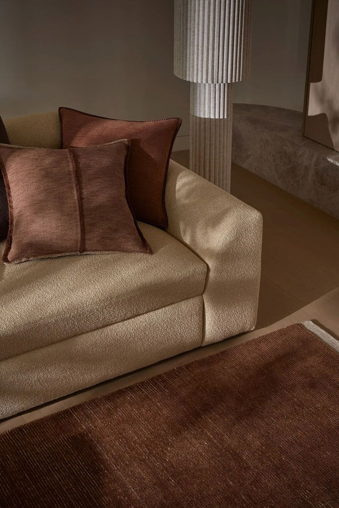 Weave Remo 100% NZ Wool Rug - Amber