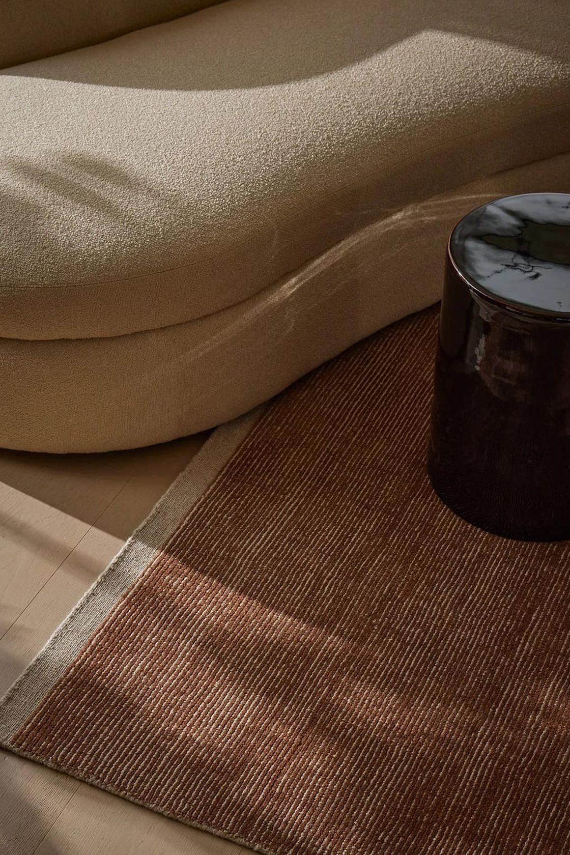 Weave Remo 100% NZ Wool Rug - Amber