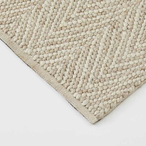 Weave Home Zambesi Rug - Sandstorm | Wool Blend Floor Rug | 2 x 3m