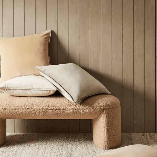 Weave Home Francesca Cushion - Sage | Velvet