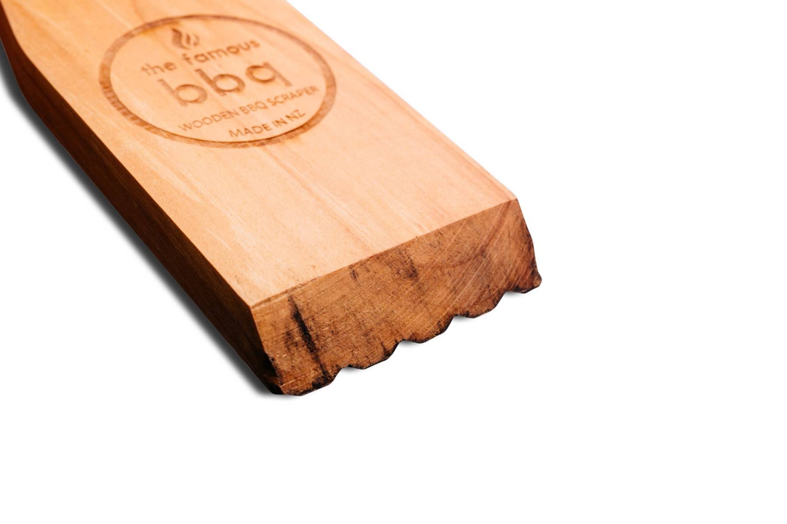 The Famous BBQ Wooden BBQ Scraper