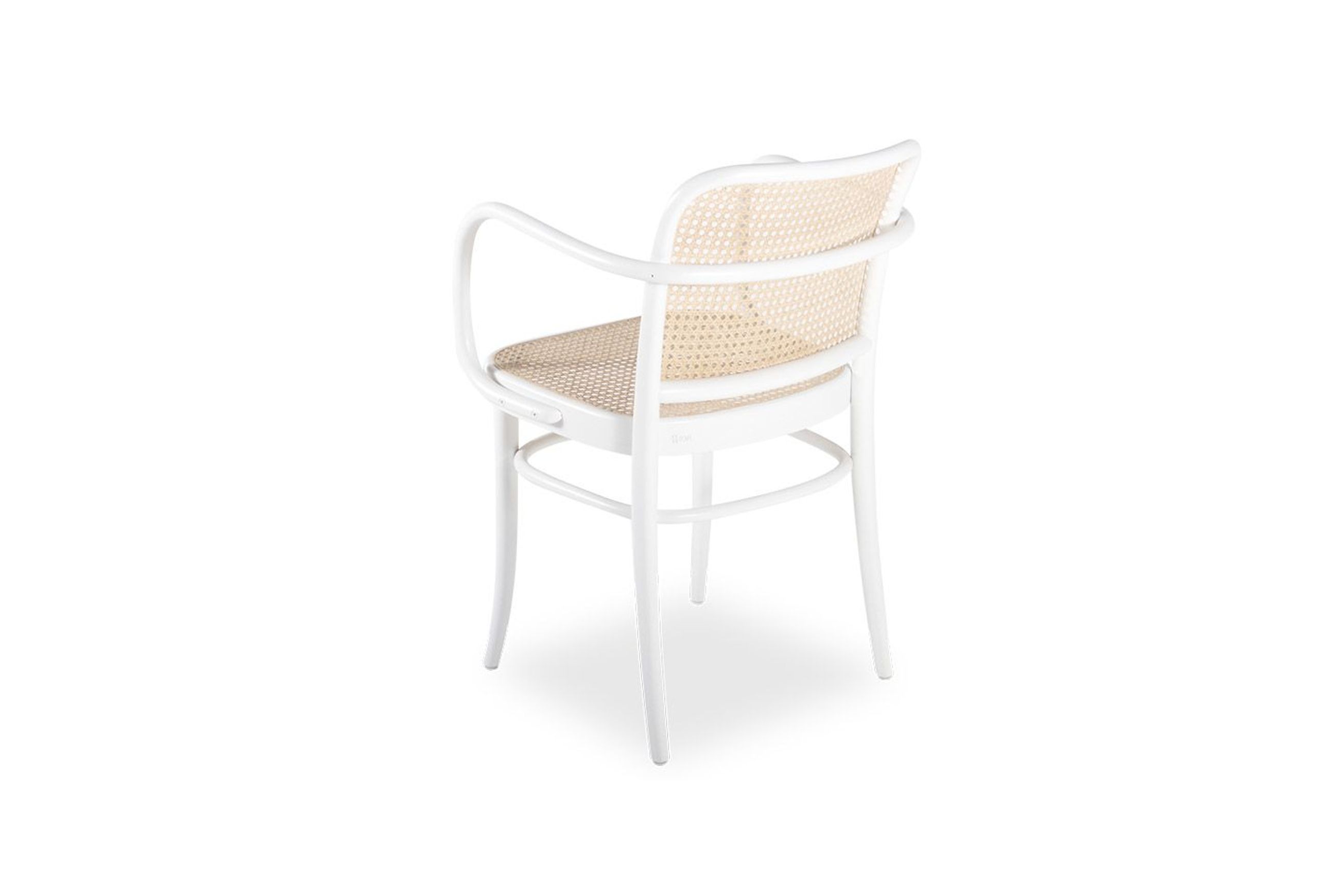 811 Hoffmann Armchair - White - by TON