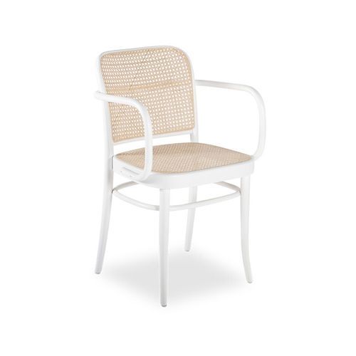811 Hoffmann Armchair - White - by TON