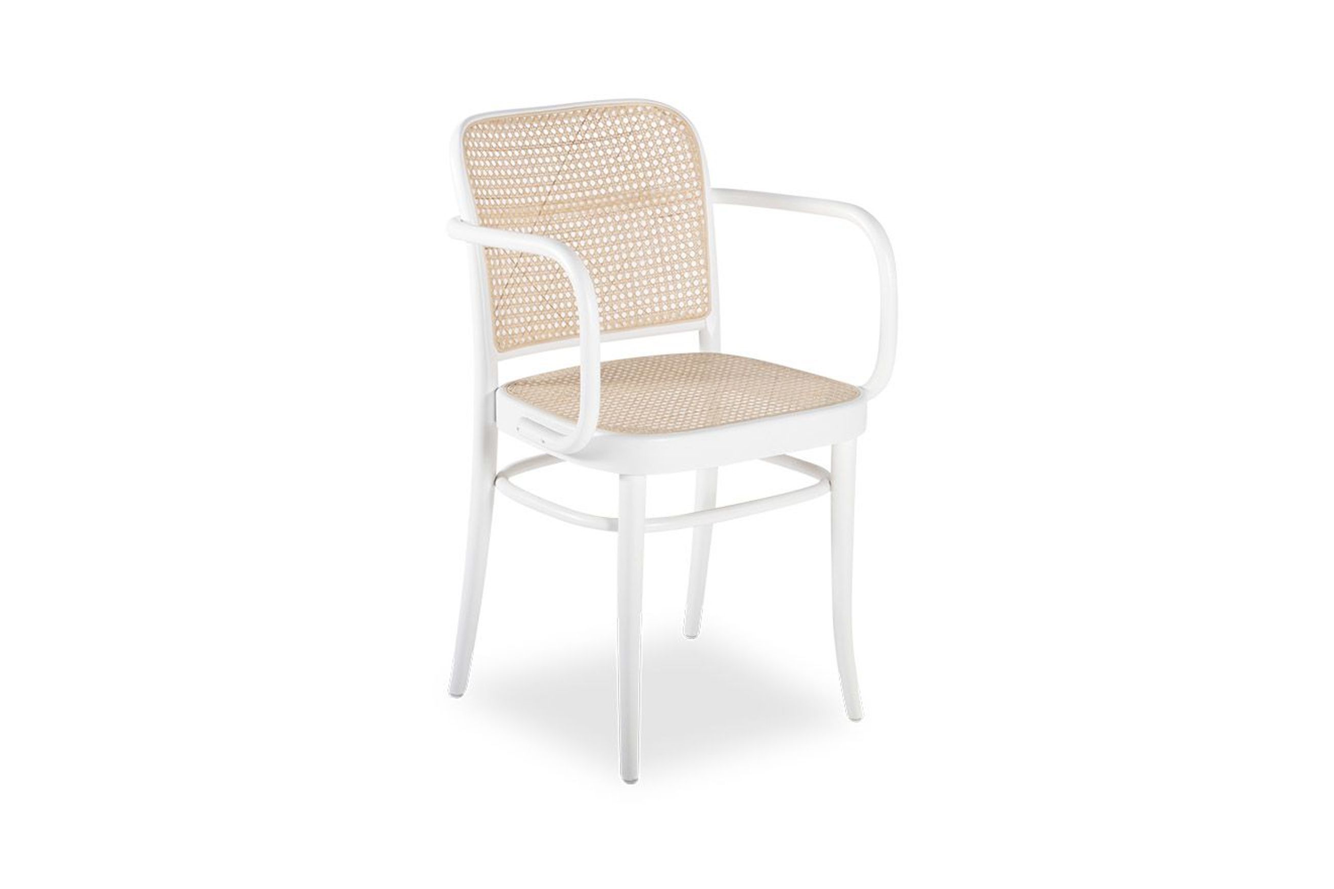 811 Hoffmann Armchair - White - by TON