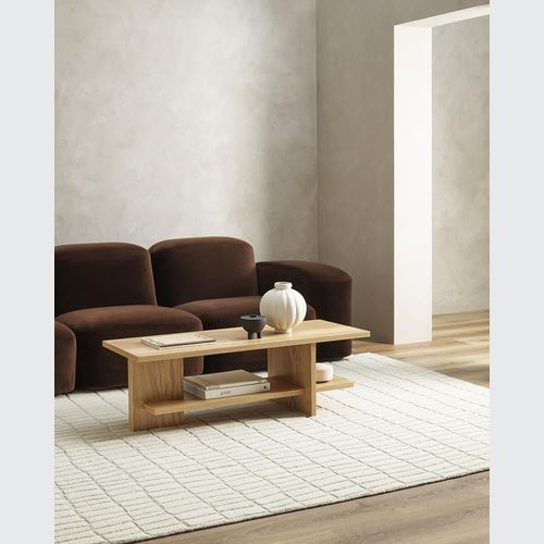 Baya Safi 100% Wool Floor Rug - Ecru