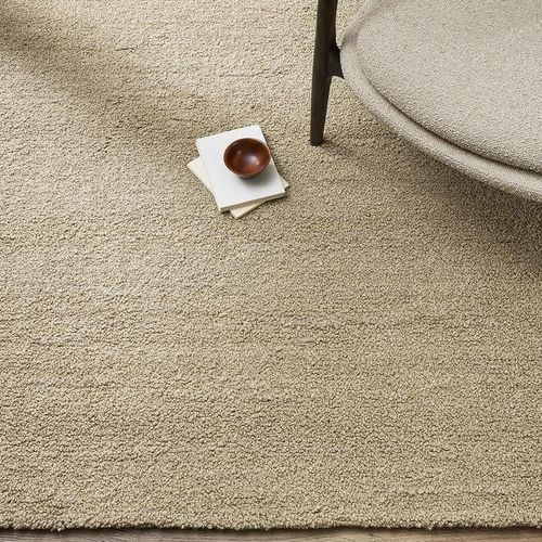 Baya Dorset NZ Wool Floor Rug - Biscuit