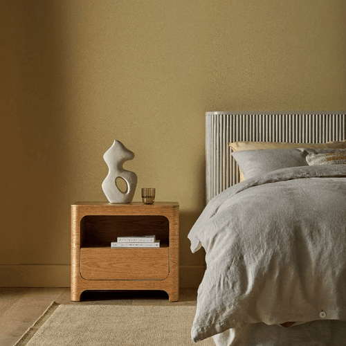 Soren Liv Bower Frame Rug - Butter