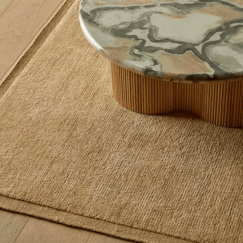 Soren Liv Bower Frame Rug - Butter