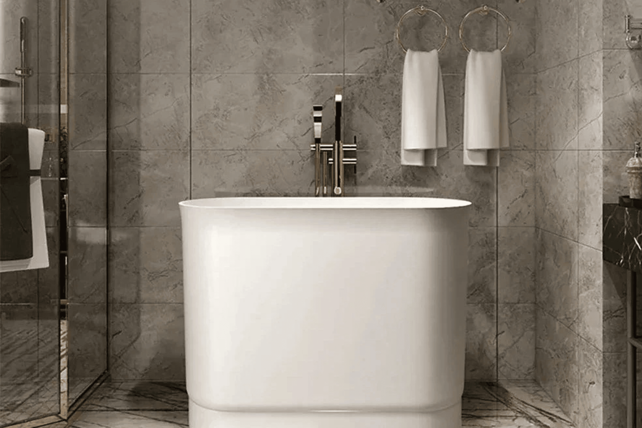 Josei Traditonal Japanese Soak Tub