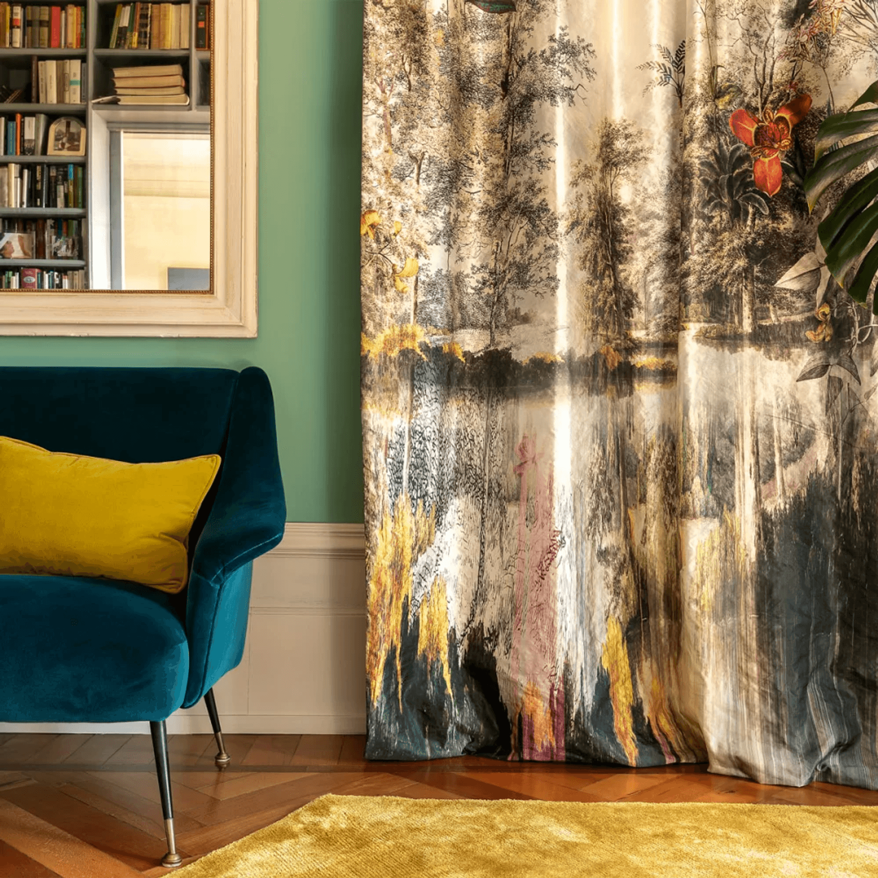 Christian Fischbacher from Lahood | Curtain Fabric