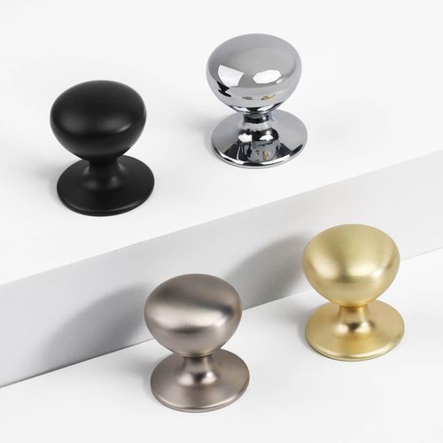 KT&CO Kitchen knobs Devonport Matt black / brushed brass /Brushed nickel /Chrom