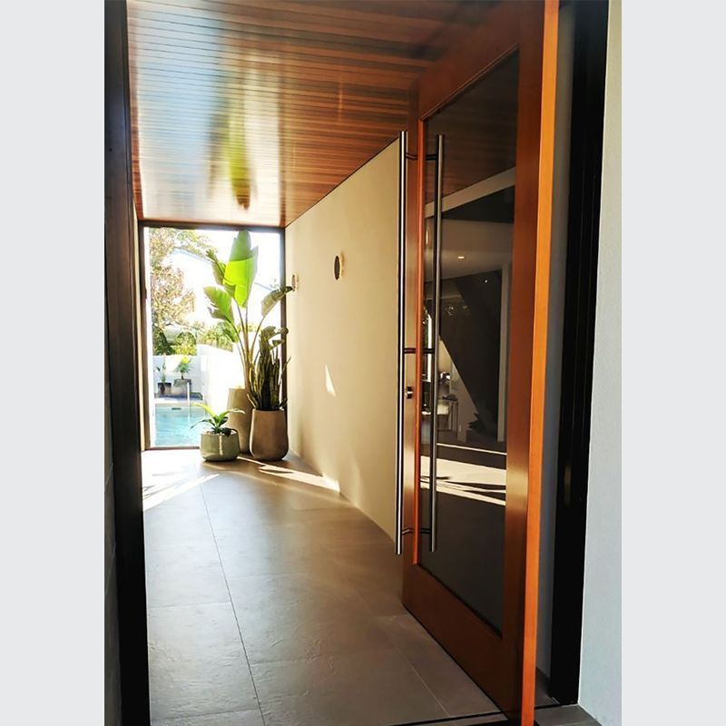 Zanda Omega Offset Round Door Pull Handle