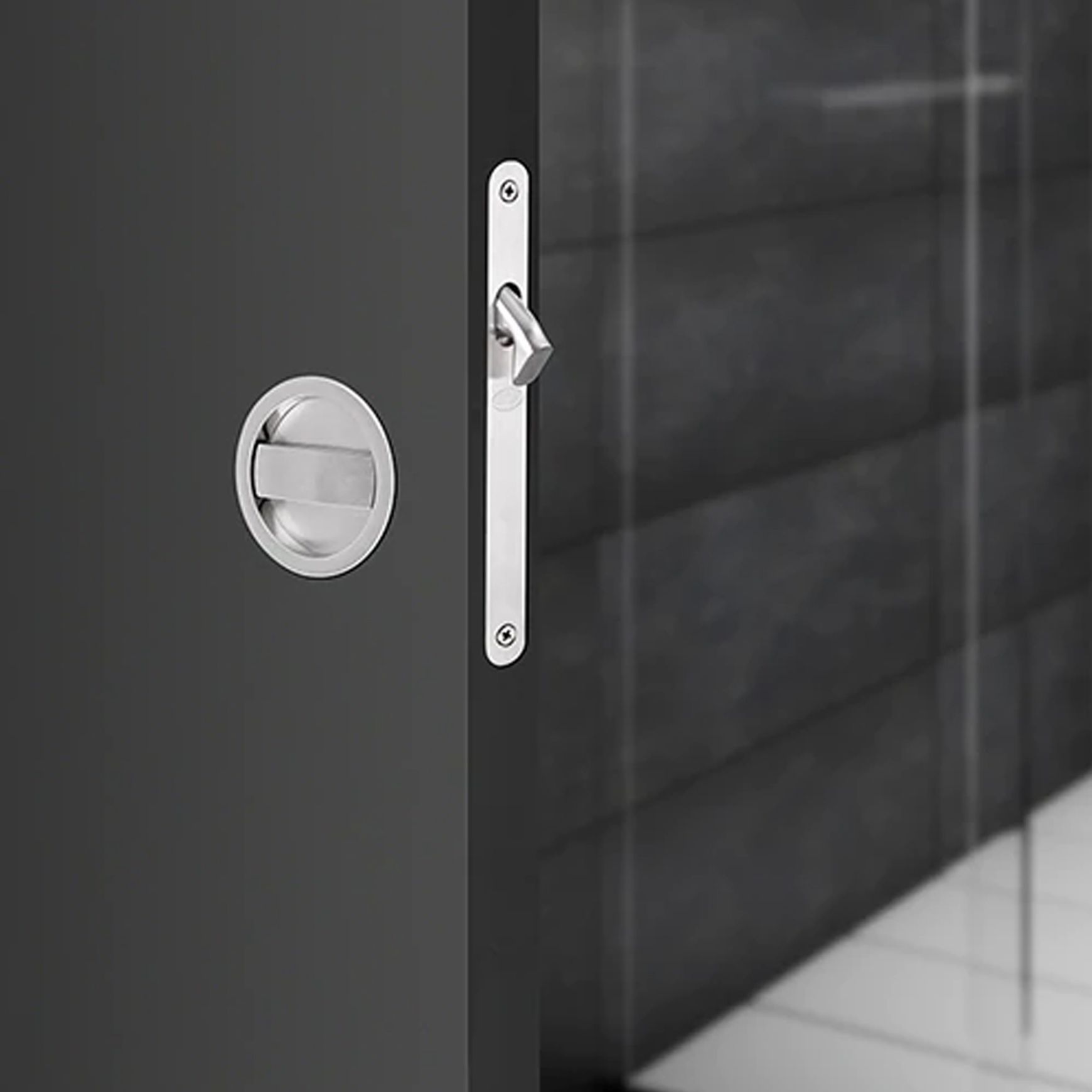 Zanda Zurich Privacy Kit with Latch and Door Handle Lever Satin Brass 9347SB - Customise to your needs