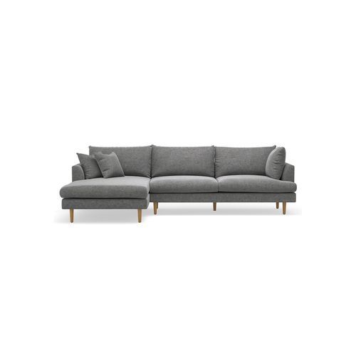 Byron Modular Sofa with Chaise | Anthracite Charcoal