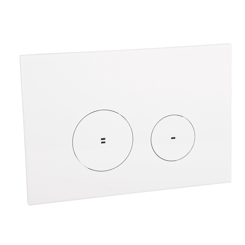 Zaaha Toilet Button - Round - White