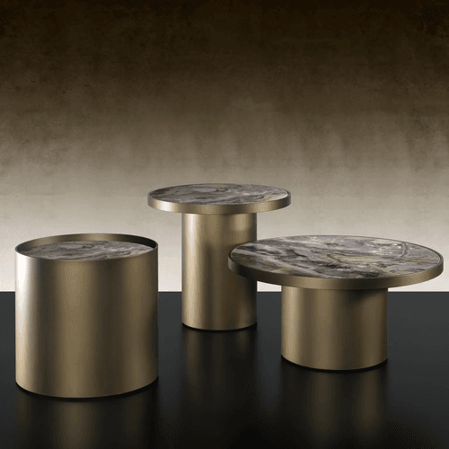 Tau Side & Coffee Table