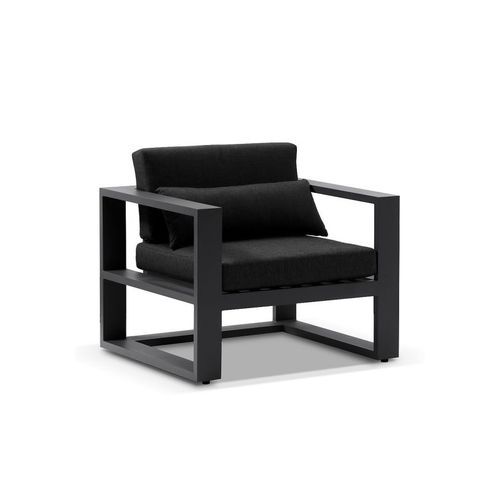 Santorini 1 Seater Outdoor Aluminium Arm Chair