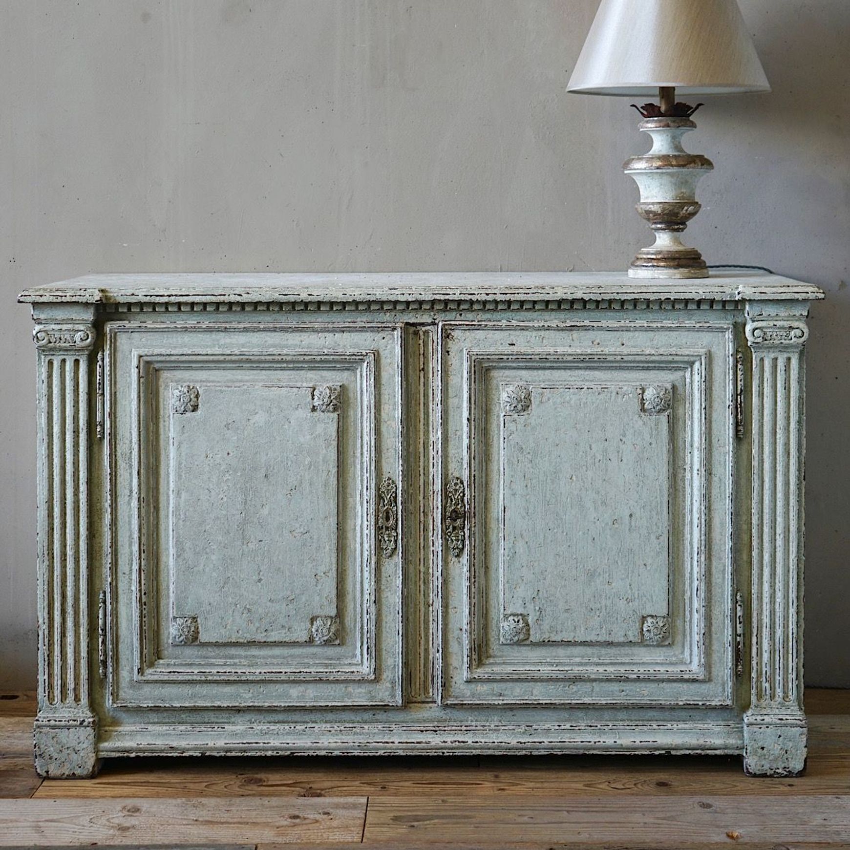 French Louis XVI Painted Sideboard