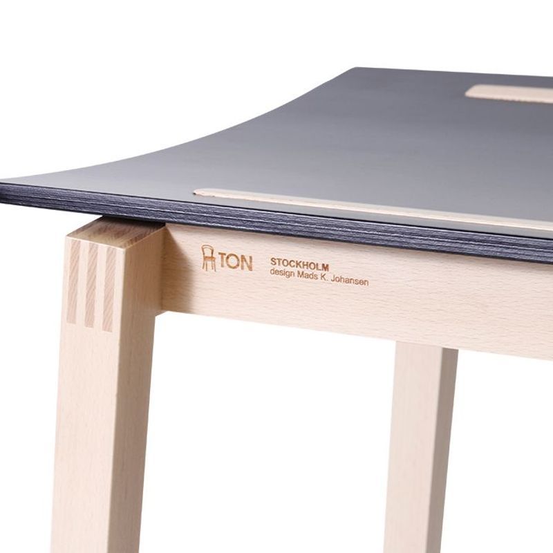 Stockholm Stool - Natural Legs - by TON