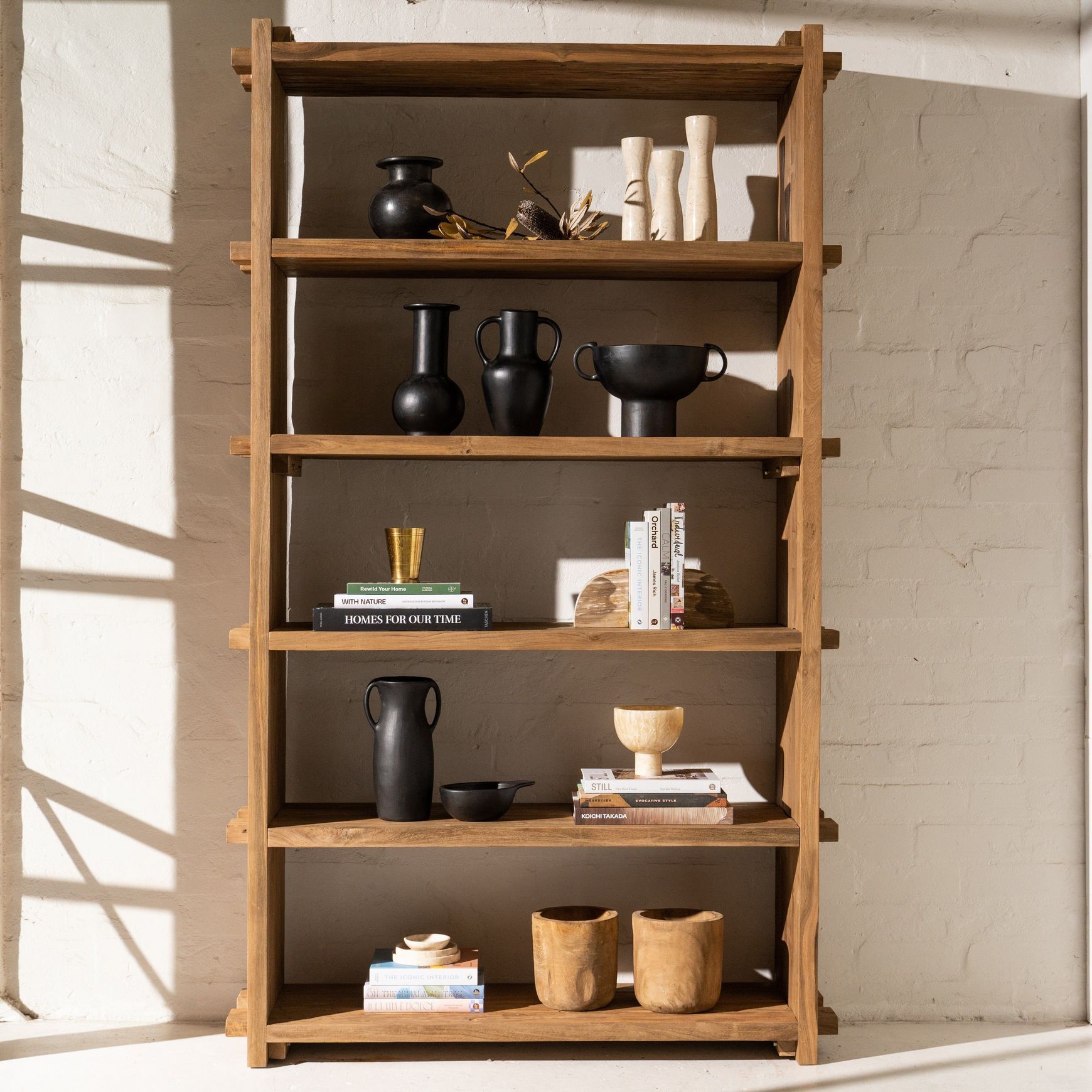 Artemis Recycled Timber Bookcase