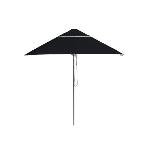 Basil Bangs | Go Large Patio Umbrella 2m | Black Square