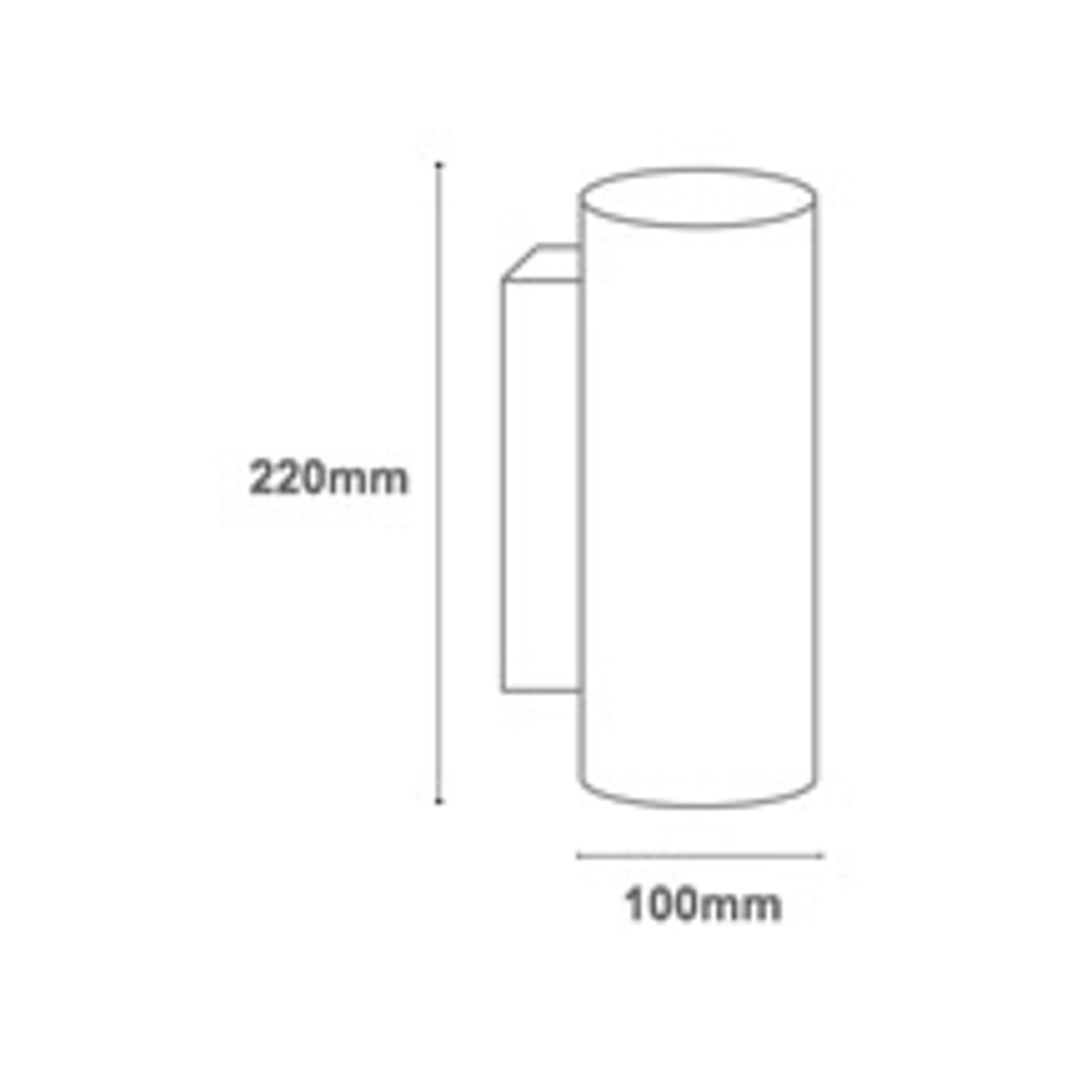 Beama Brass Up Down Wall Light