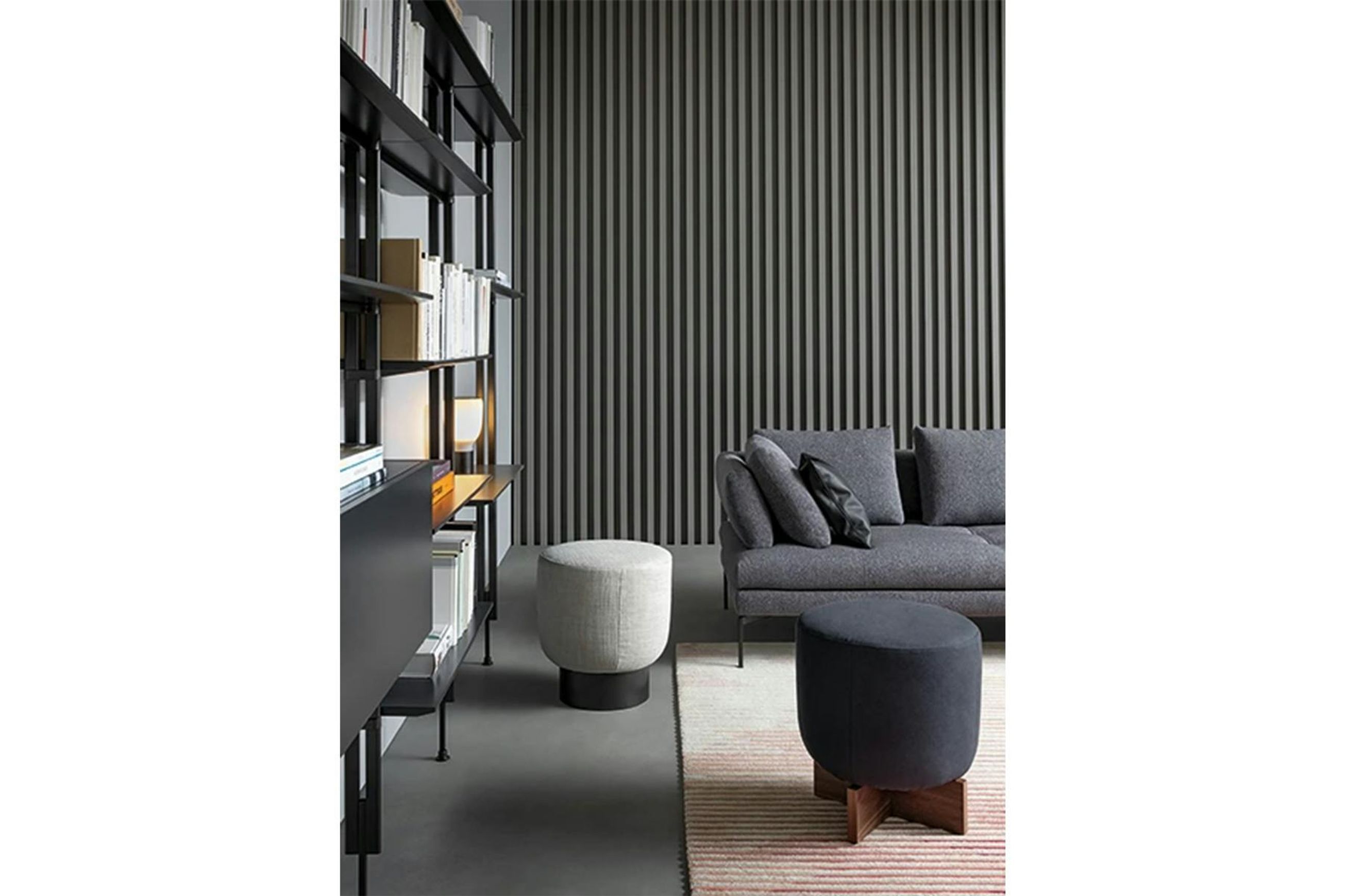 Belt & Cross Pouf
