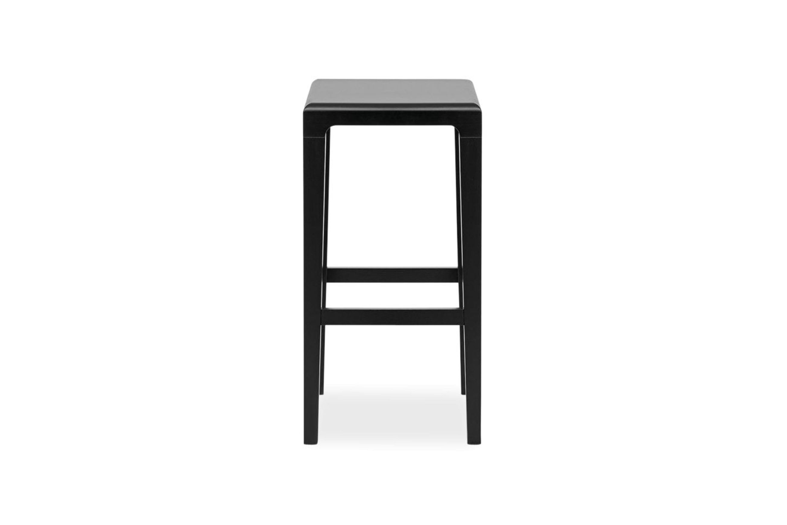 Rioja Kitchen Stool - Black Stained - 65cm - by TON