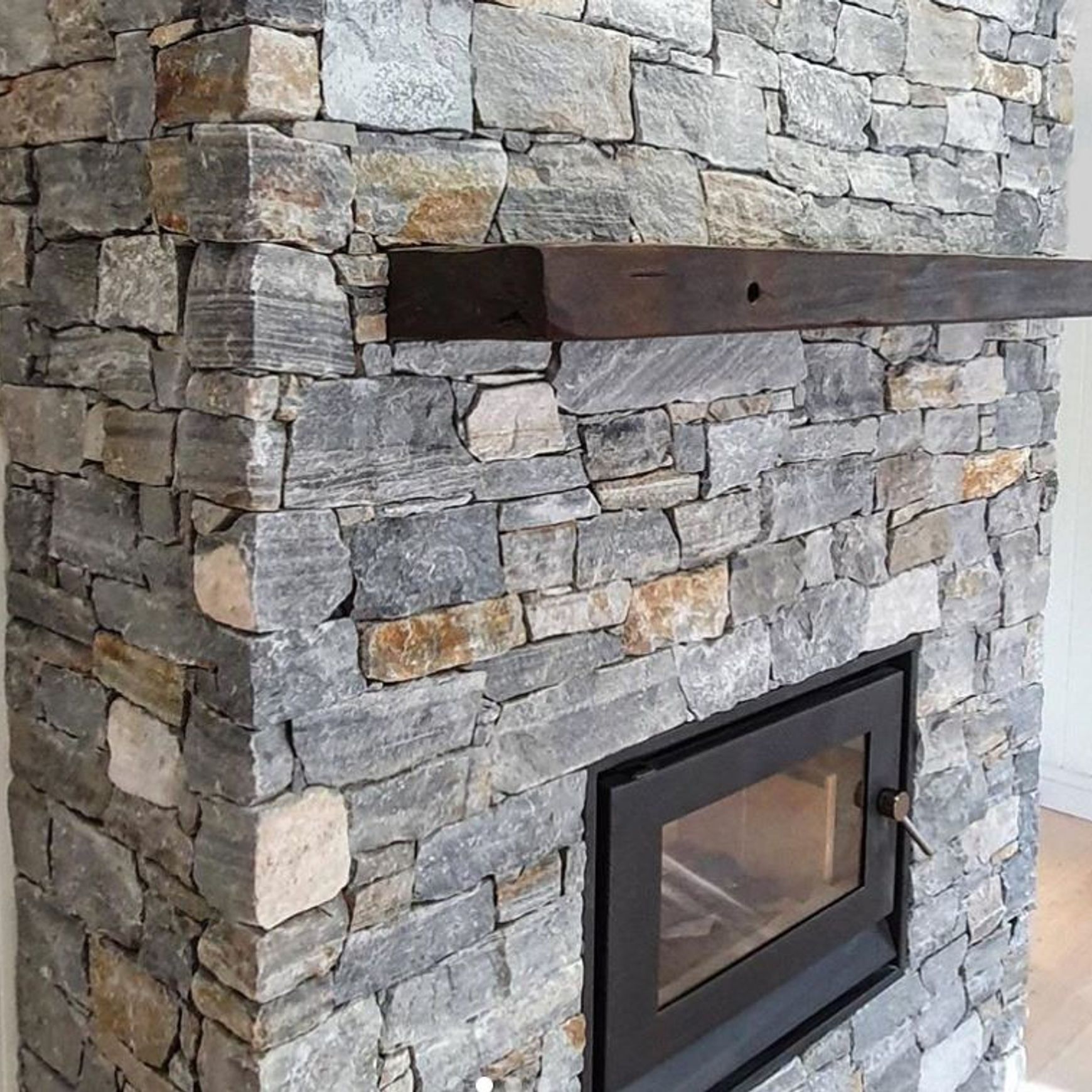 Blue Steel Ledge Wall Cladding