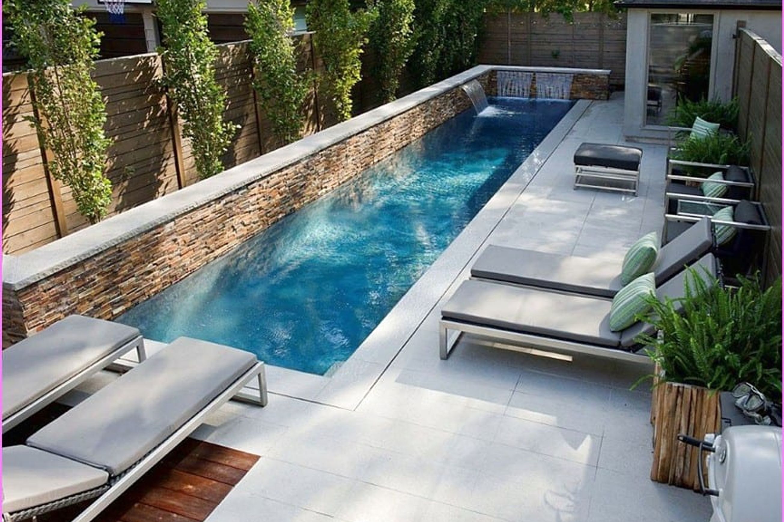 Silver Grey Granite Pool Coping