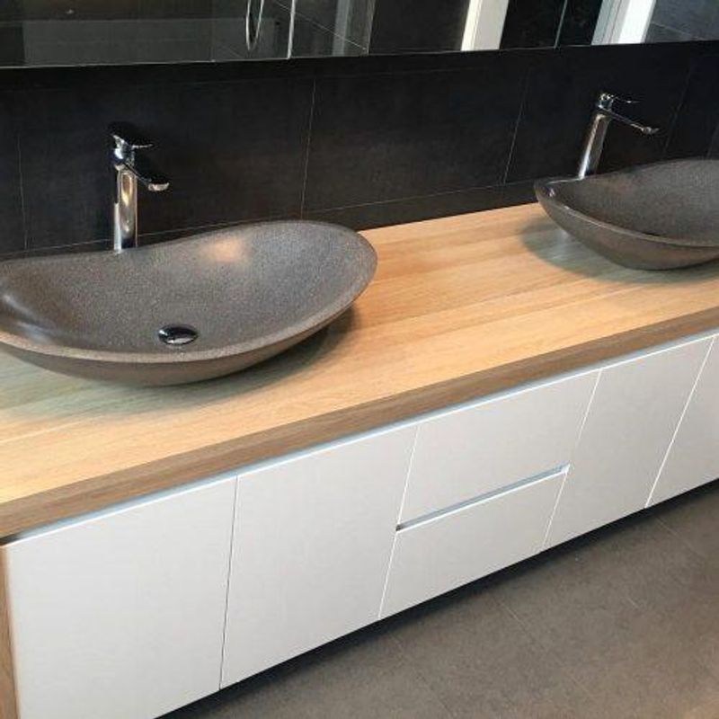 Pietra Bianca Boat Stone Basin