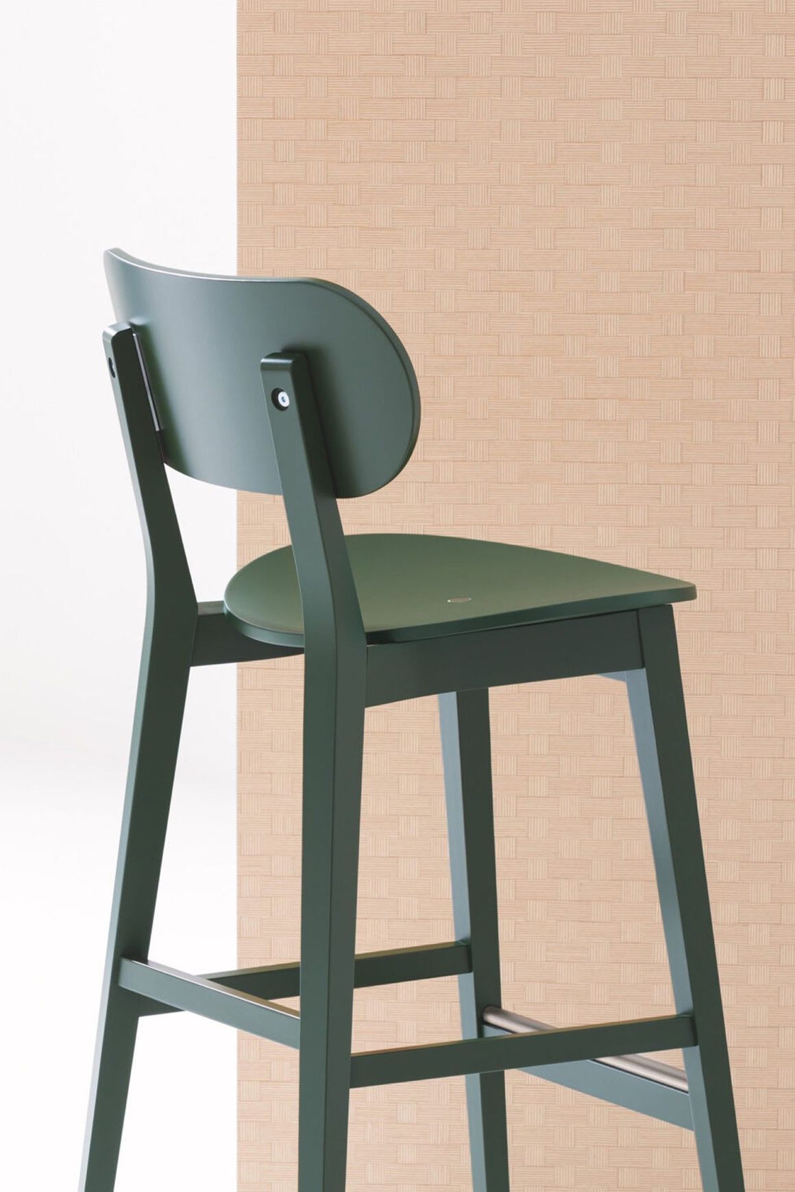 Gradisca Stool with Backrest