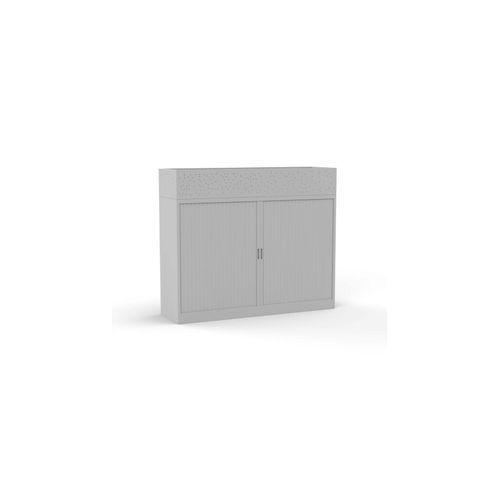 Titan Tambour door incl Planter Box 1530 White
