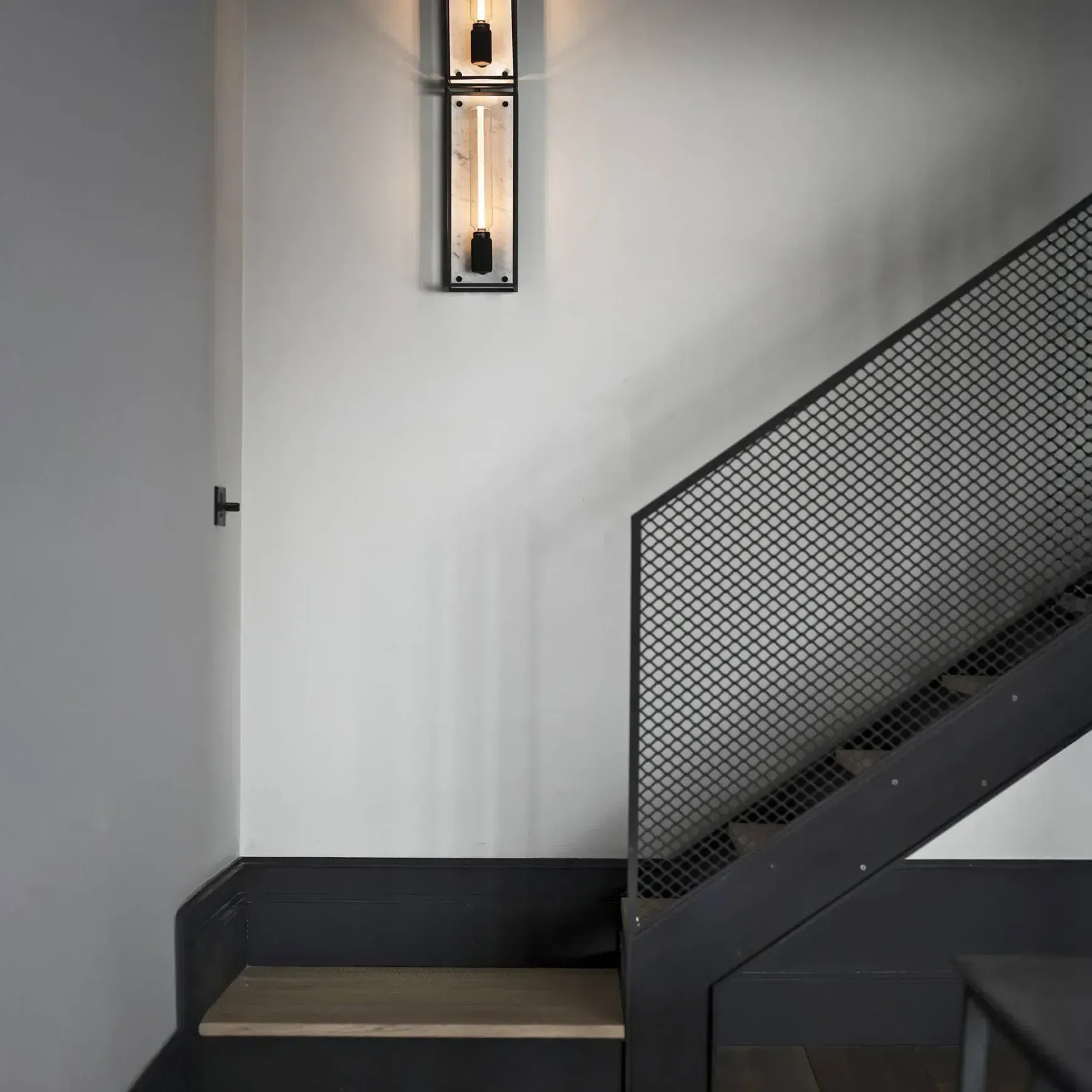 Caged Wall Light