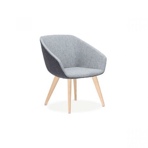Brek Tub Chair on Timber Legs
