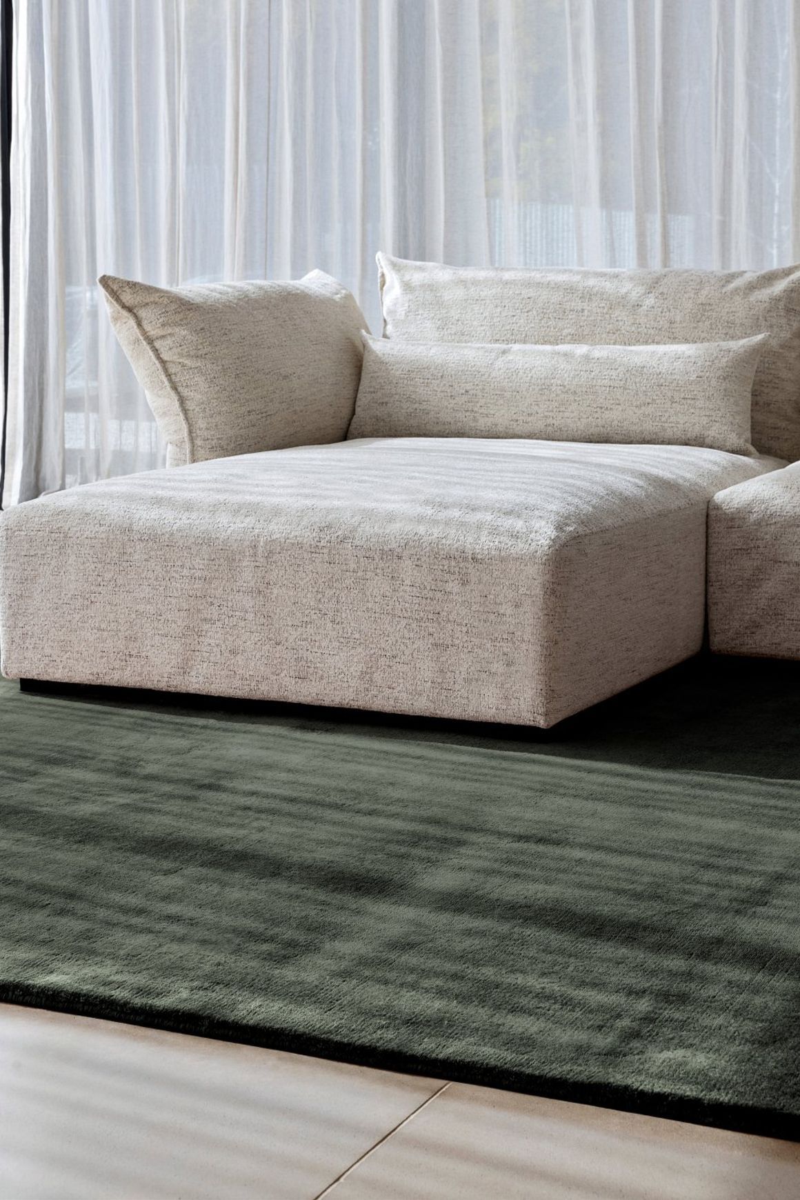 Cashmere Rug | Sage