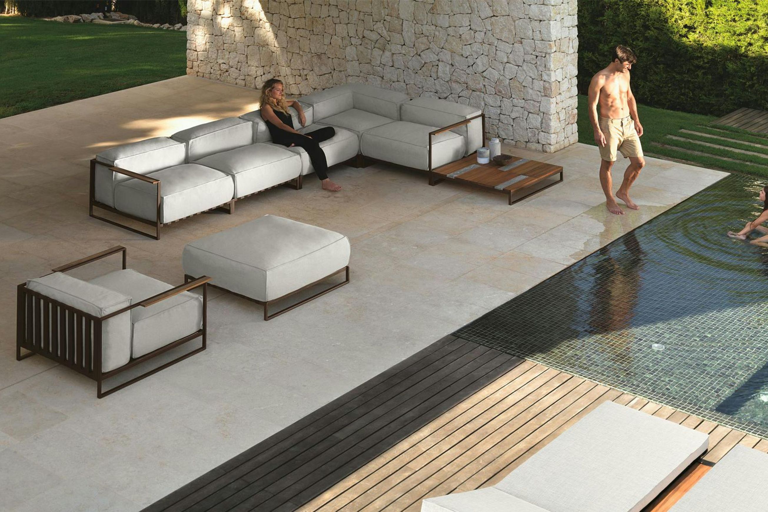 Casilda Outdoor Modular Sofa