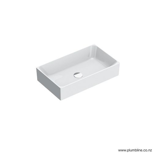 Verso 60 Rectangle Vessel Basin White