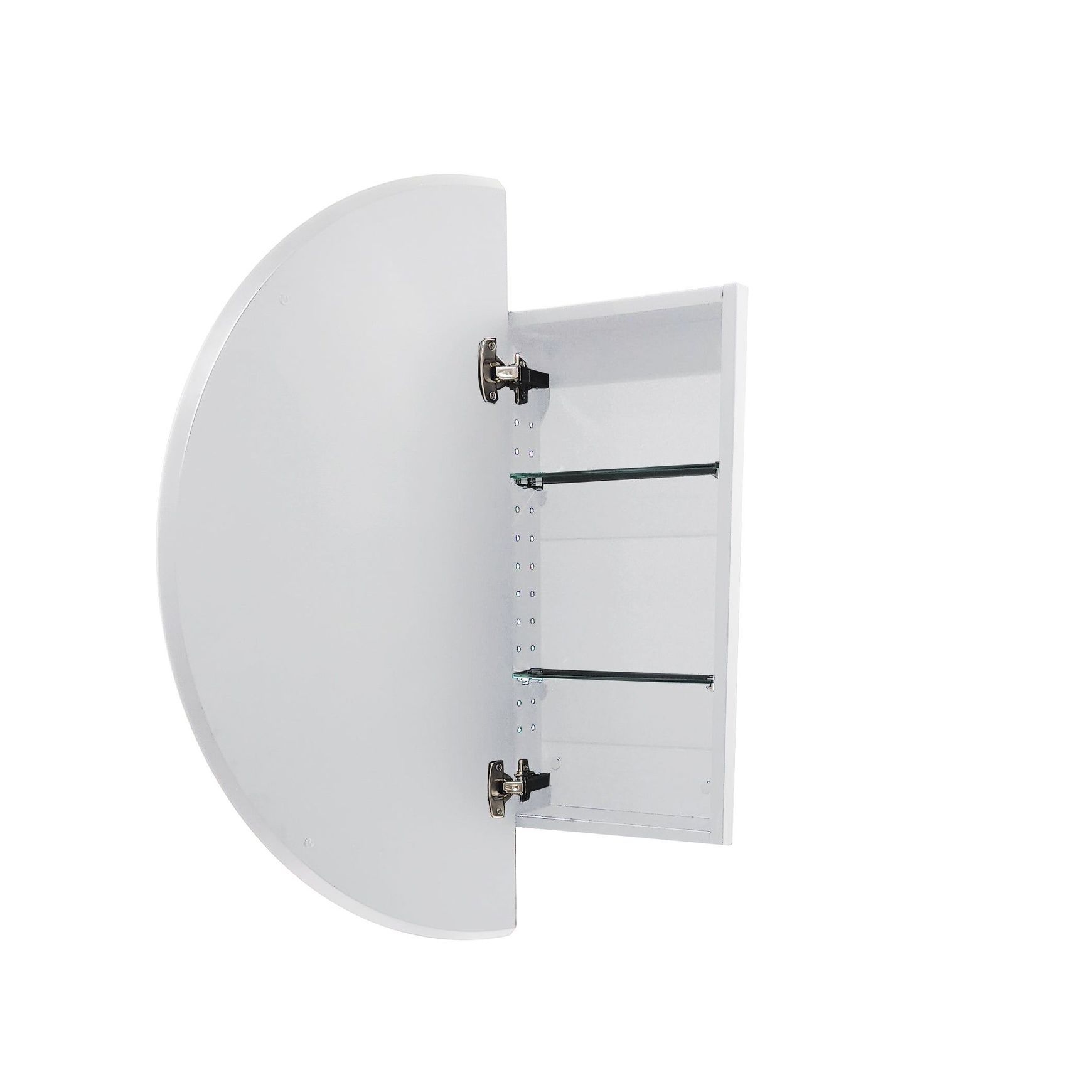Neo Round 850 Inset Mirror Cabinet