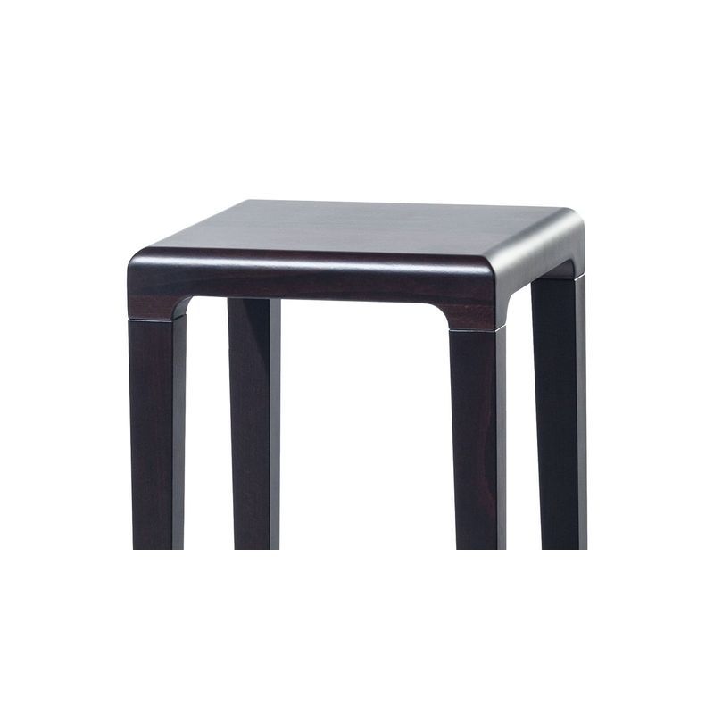 Rioja Bar Stool - Coffee Stained - 80cm - by TON