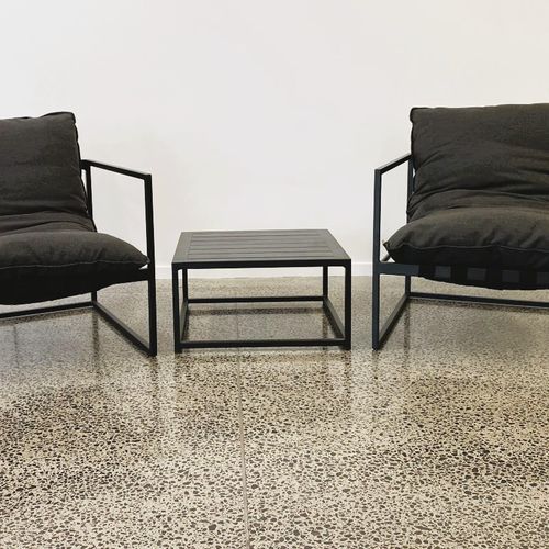Coral Black/Sooty Chair Set