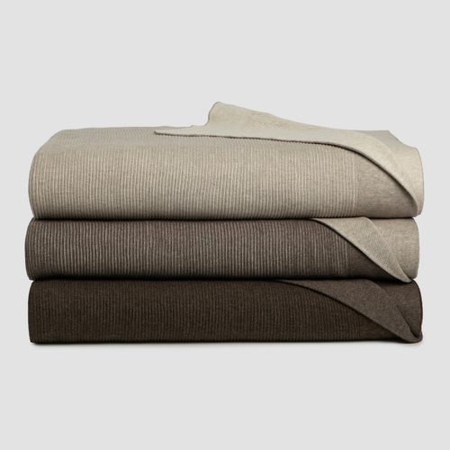 Reversible Rib Cotton Blankets