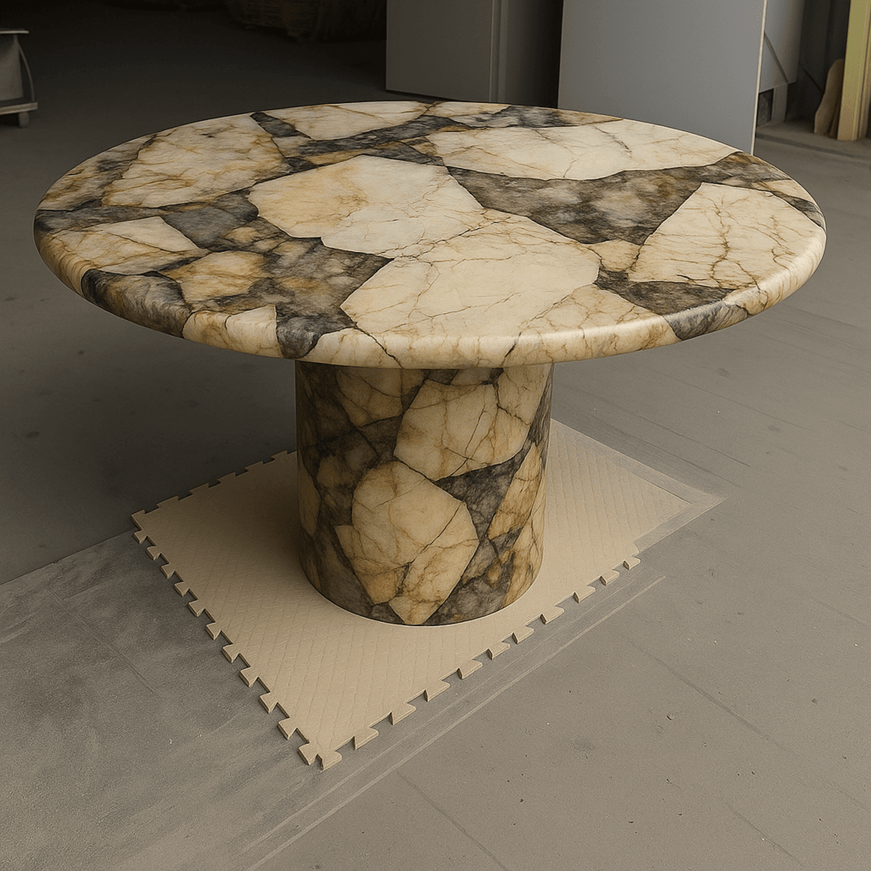 Court Dining Table - Patagonia Quartzite