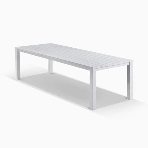 Cove Outdoor Dining Table 280cm | White