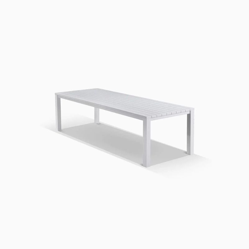 Cove Outdoor Dining Table 280cm | White