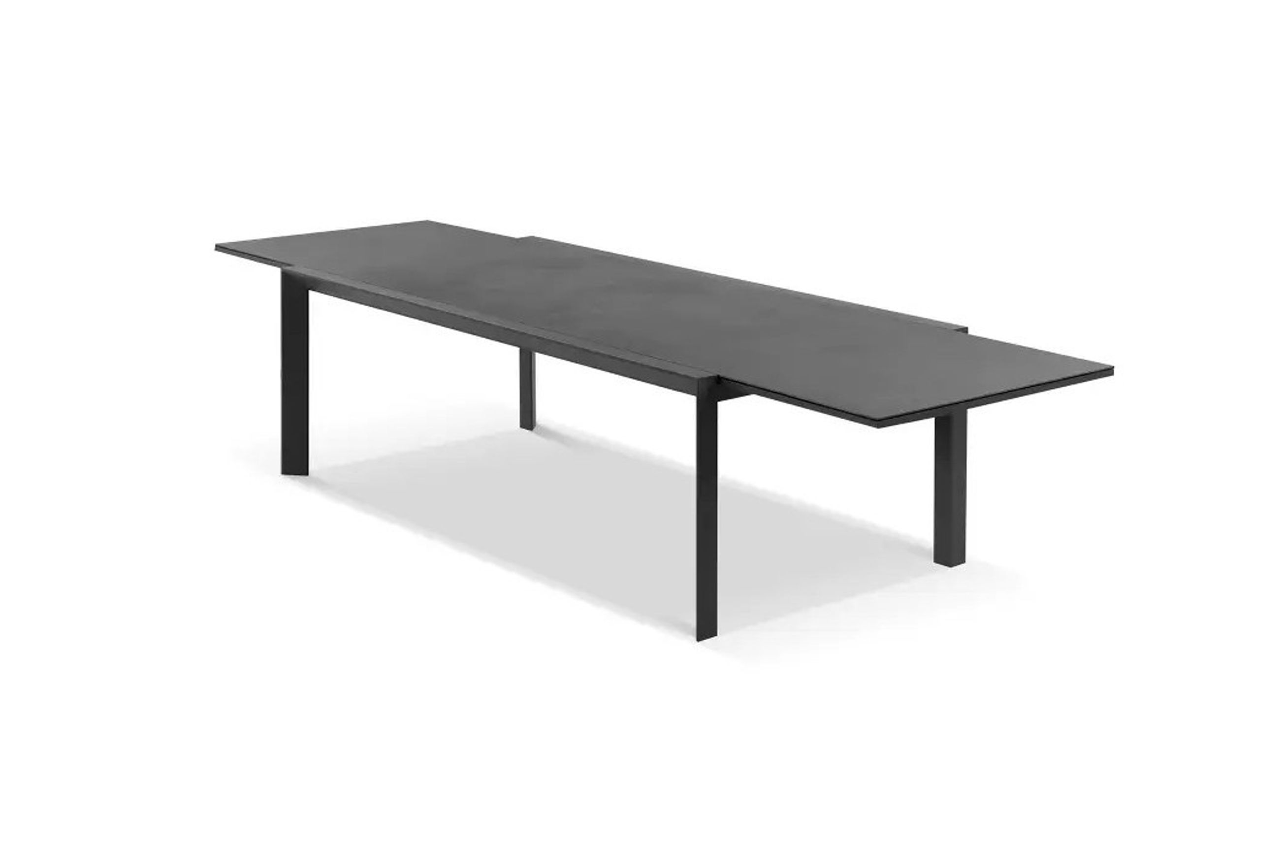 Cove Extension Dining Table 220-340cm - Charcoal