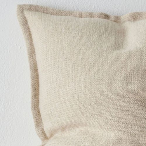 Weave Home Figlio Cushion -  Oyster | 50 x 50cm